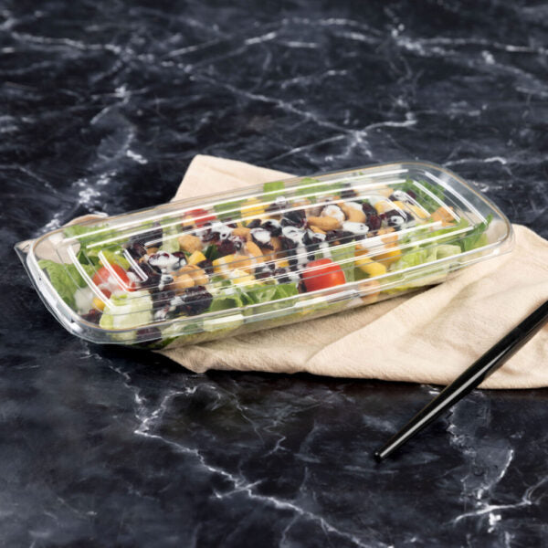 Organic Rectangle Bowl Lid Flat - 1 Count | BPA-Free, Eco-Friendly Food Storage Cover for Meal Prep & Leftovers
