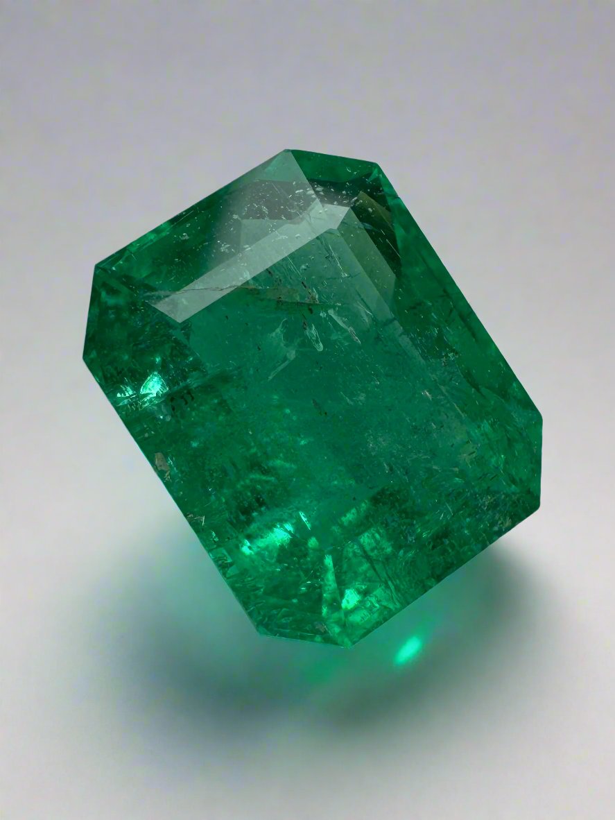 4.36 Carat 11x9mm Deep Green Natural Loose Zambian Emerald Gemstone - Perfect for Jewelry Making, Engagement Rings & Luxury Gifts