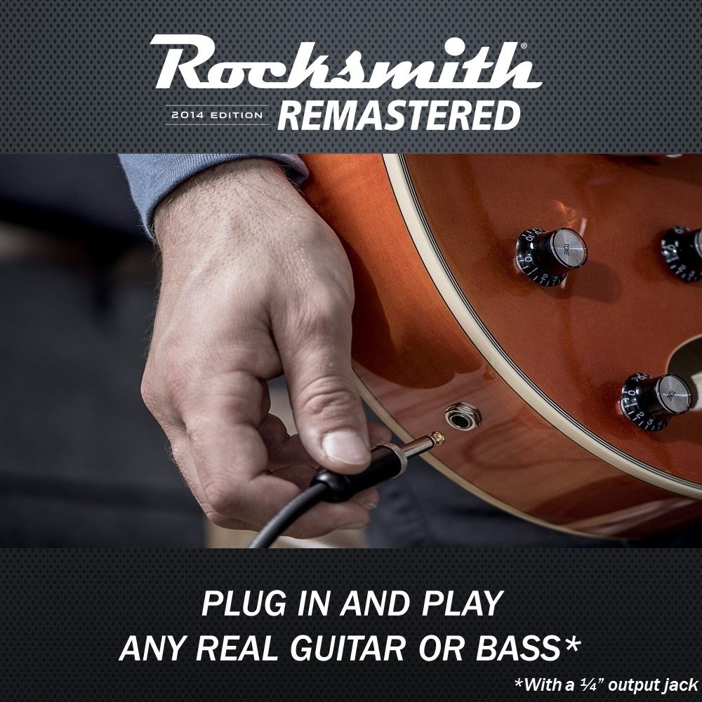 Rocksmith 2014 Edition Remastered - Xbox One Standard Edition | Learn Guitar with Real-Time Feedback | Perfect for Beginners & Advanced Players at Home