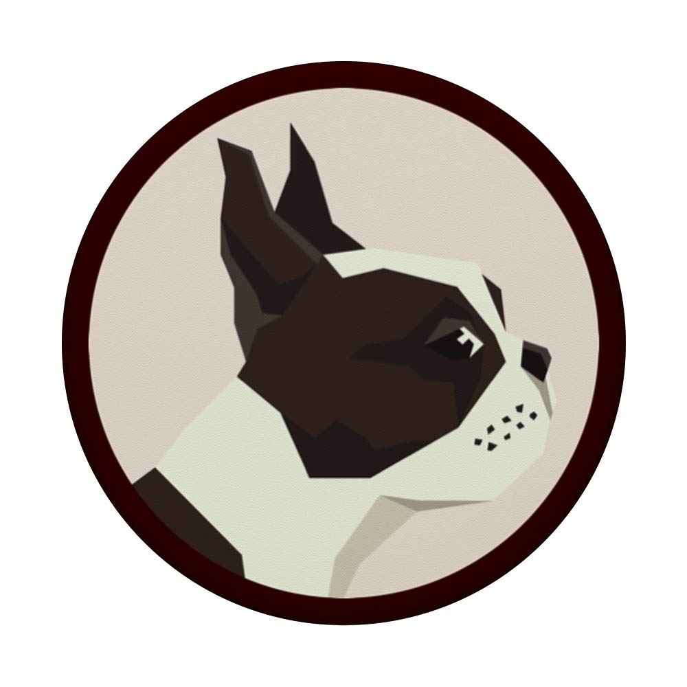 Boston Terrier PopSockets - Cute Phone Grip & Stand for iPhone, Android & Tablets | Perfect Gift for Dog Lovers & American Gentleman Fans | Great for Work, Travel & Daily Use