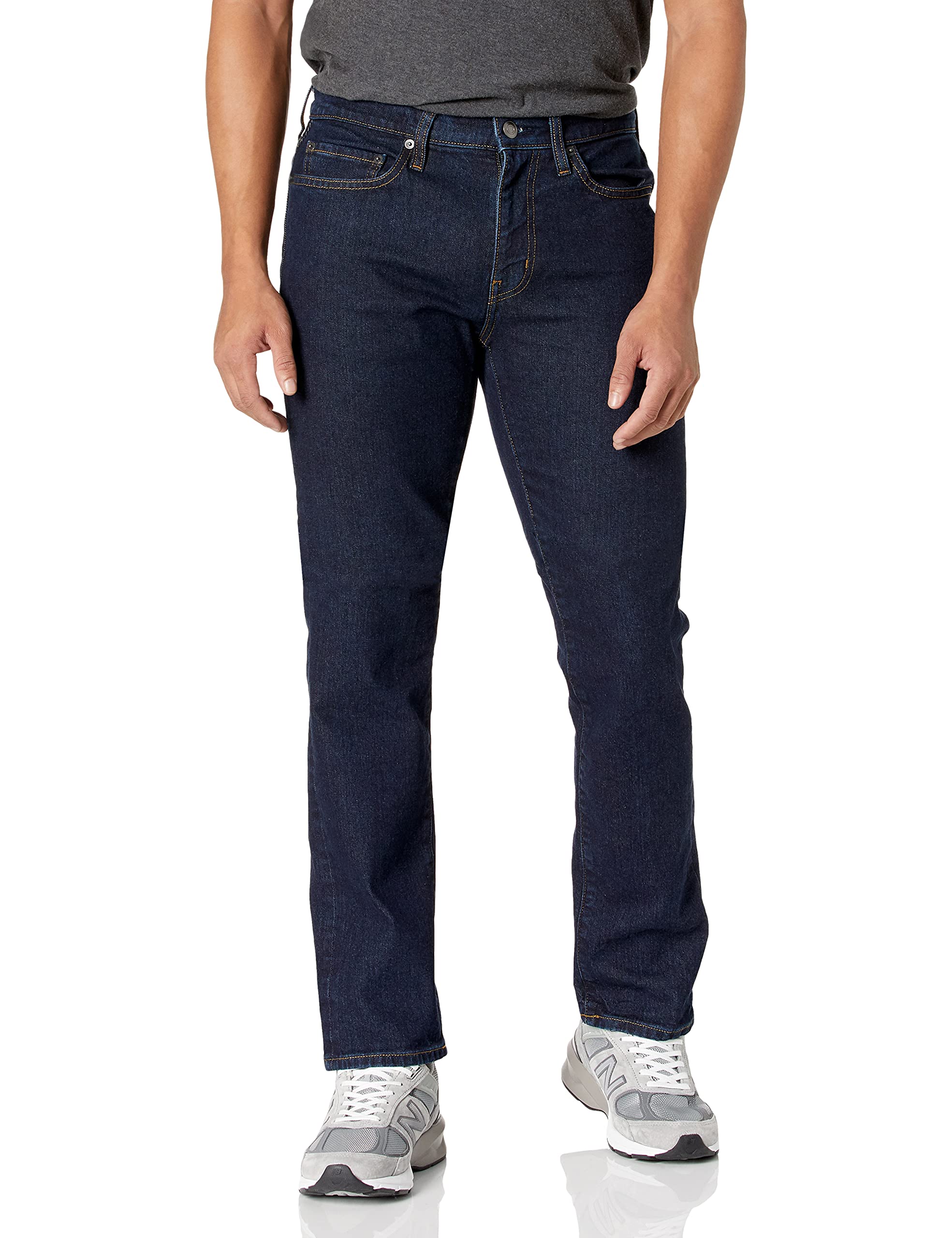 Amazon Essentials Men's Slim-Fit Stretch Jean Pants - Comfortable Denim for Casual & Business Wear - Perfect for Office, Dating & Daily Outfits