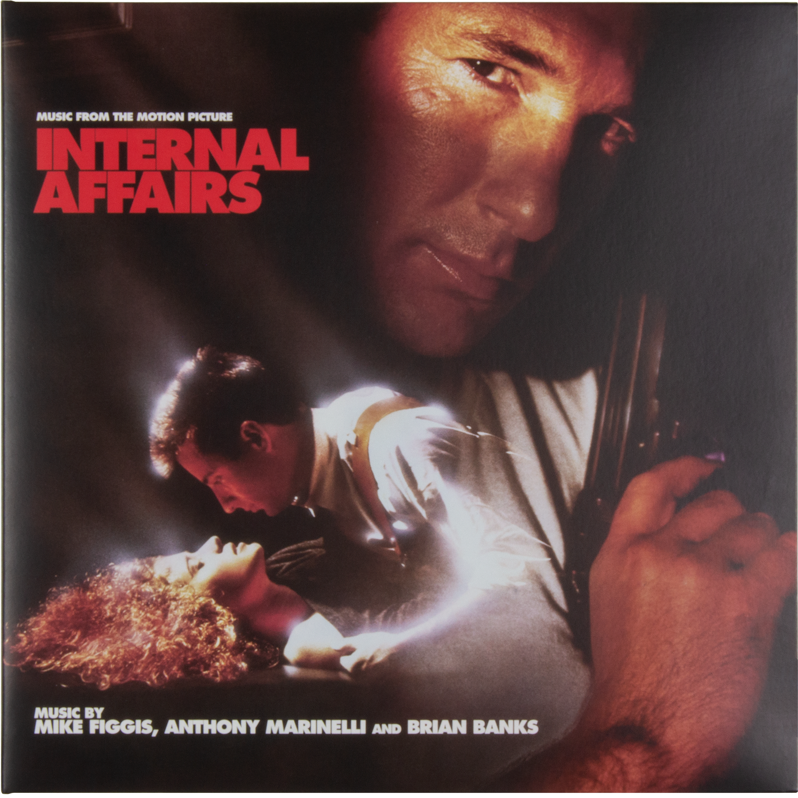 Internal Affairs Original Motion Picture Soundtrack 2xLP Vinyl Record - Mondo Exclusive Limited Edition - Perfect for Movie Collectors & Vinyl Enthusiasts