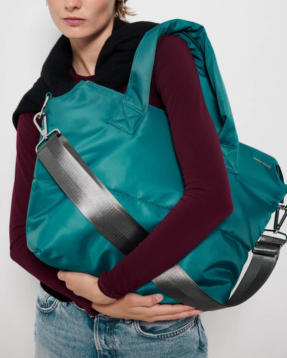 Maximilian Waterproof Nylon Dance Tote Bag - Emerald Green for Ballet, Jazz & Dance Classes | Perfect Dance Bag for Women & Girls