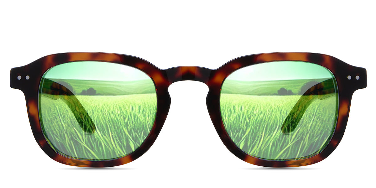 ZURI Men's Prescription Tinted Sunglasses - UV Protection, Polarized Lenses for Driving, Fishing & Outdoor Activities