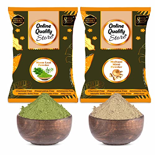 Multani Mitti and Neem Powder (half / half)