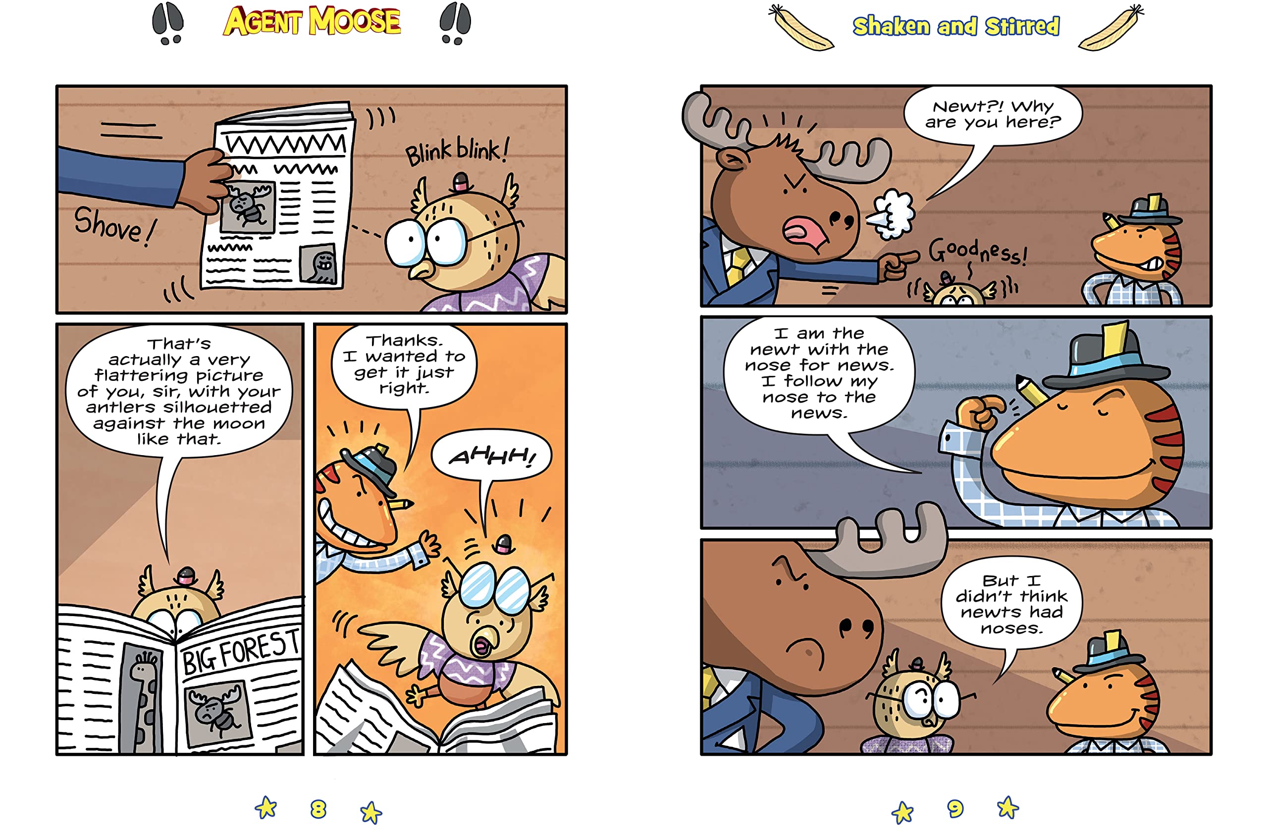 Agent Moose: Book 1 of Hilarious Graphic Novel Series | Perfect for Dog Man Fans | Fun Reading for Kids & Family Storytime
