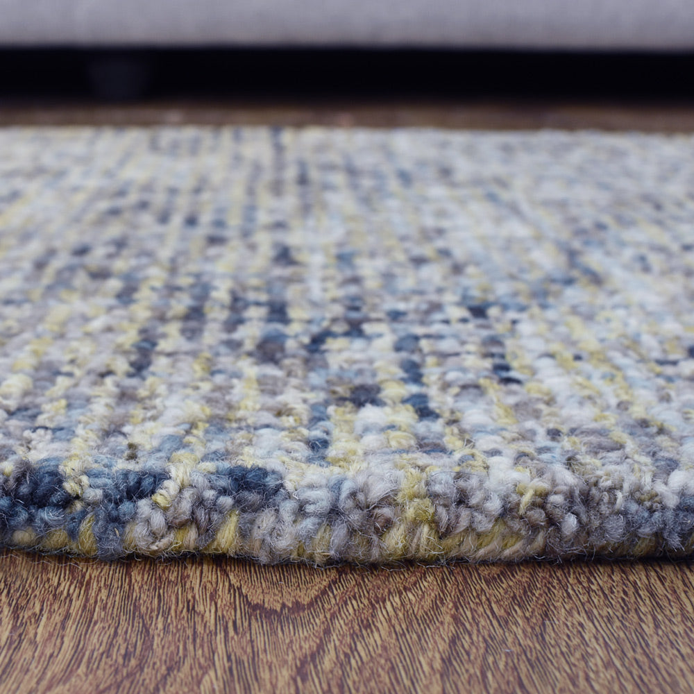Pulse Hand Tufted Rug - Soft Modern Area Rug for Living Room, Bedroom, Office - Non-Slip Comfortable Home Decor