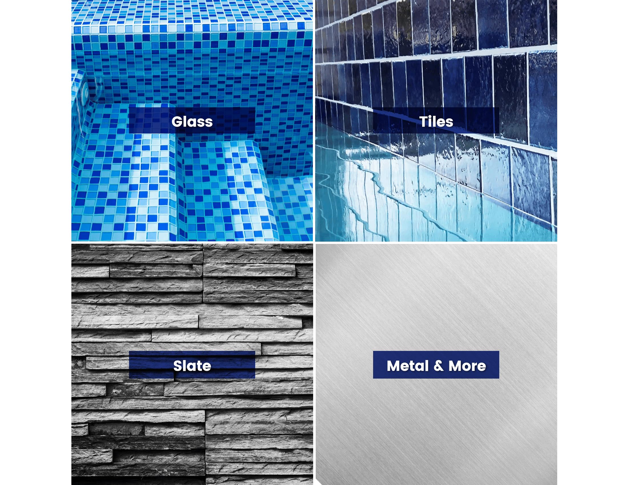 TR3-800-GL Pool Tile Sealer & Restorer - 1 Gallon Wet Look Protective Coating for Swimming Pool Tiles - Restores Shine & Protects Against Stains - Perfect for Pool Renovation & Maintenance