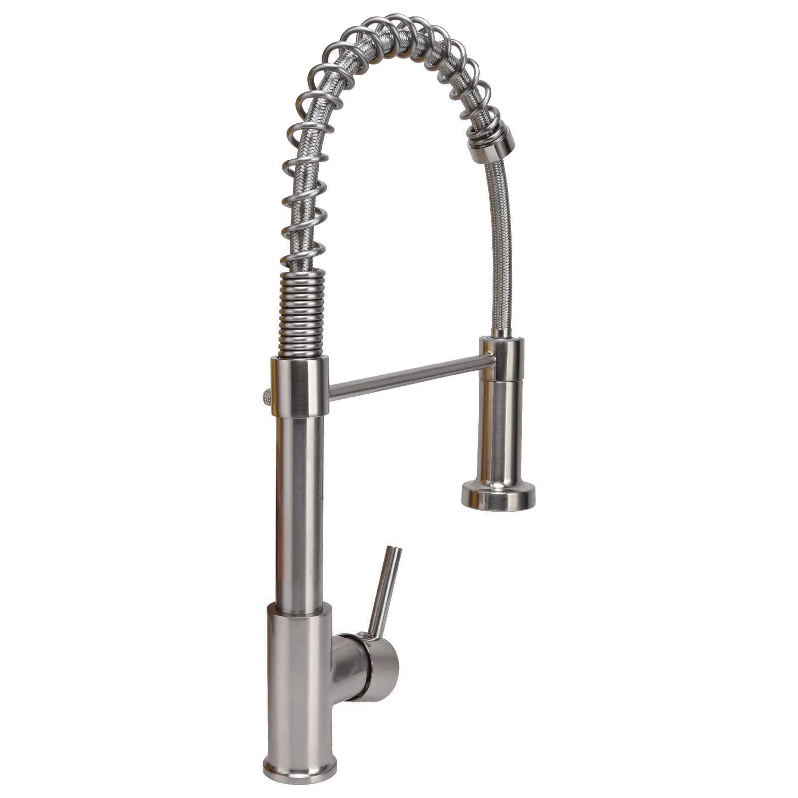 High-Quality G1/2 Kitchen Sink Faucet with Pull Down Sprayer - Durable Copper Iron Rubber Spring Design | Touch On Kitchen Faucet for Modern Homes | Perfect for Washing Dishes, Filling Pots & Daily Kitchen Tasks