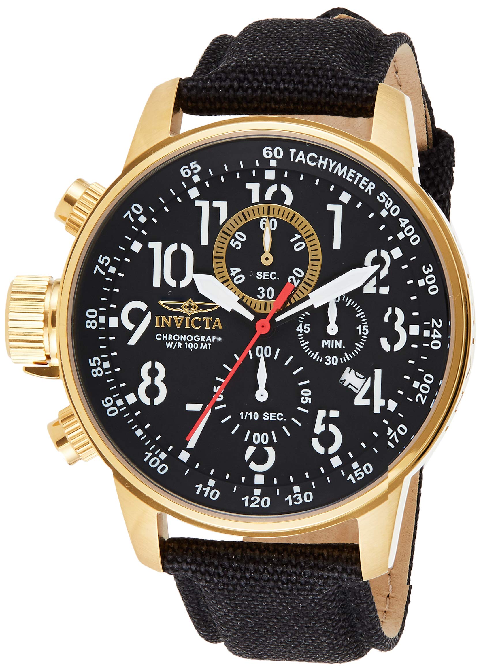 Invicta Men's I Force Chronograph Stainless Steel Strap Watch - Waterproof, Durable for Outdoor Sports, Gym & Daily Wear
