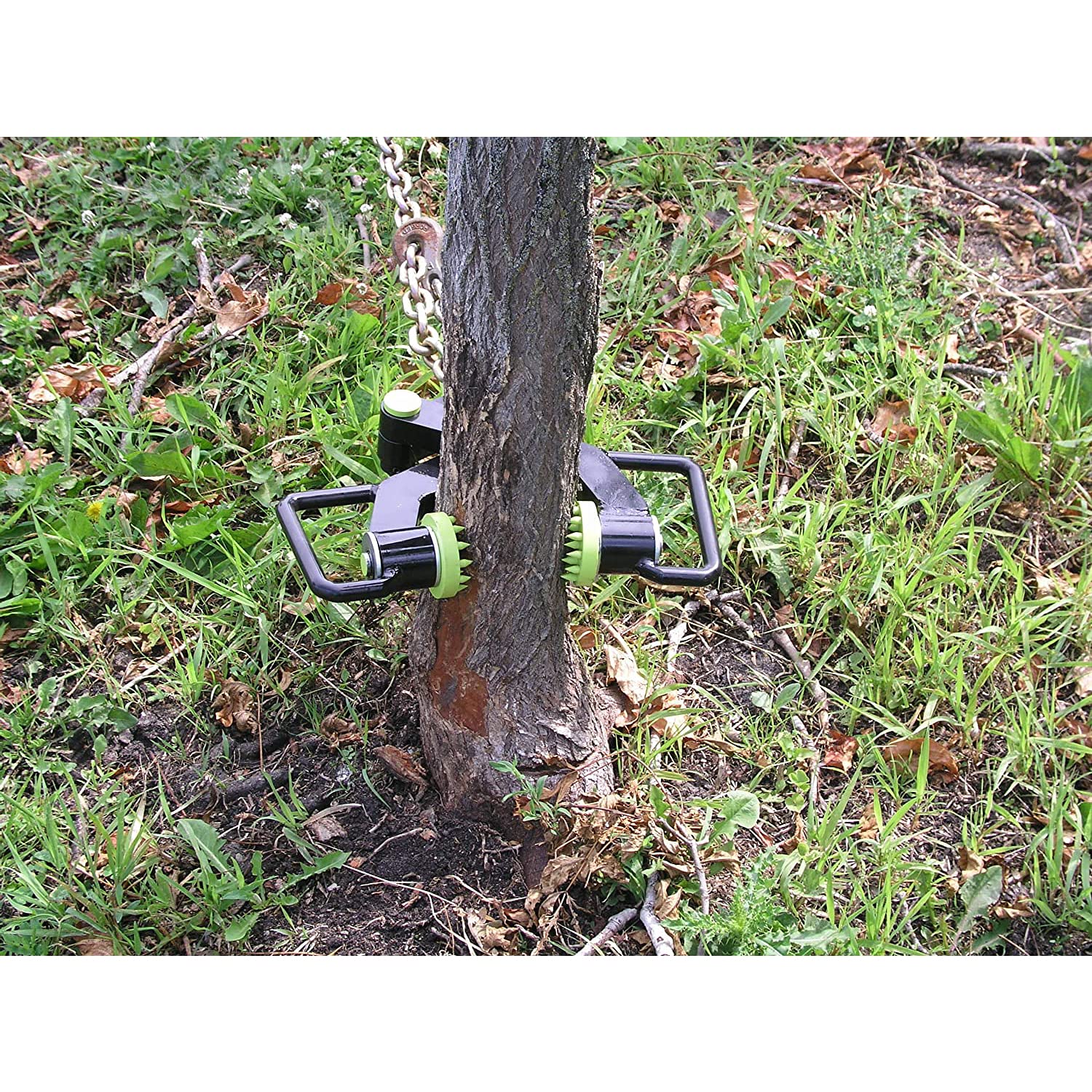 BG-11 Xtreme Brush & Tree Stump Puller Tool - Heavy Duty Brush Grubber with Non-Slip Teeth, Rotating Grips & Ergonomic Handles for Landscaping, Yard Clearing & Farm Maintenance