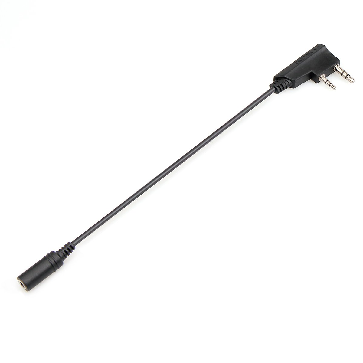 Retevis 2 Pin to 3.5mm Earpiece Adapter for Walkie Talkies - Compatible with RT22 RT21 RT27 RT7 H-777 H777S RT18 RT19 RT22S (5 Pack) - Secure Communication for Security Guards, Event Staff & Outdoor Adventures