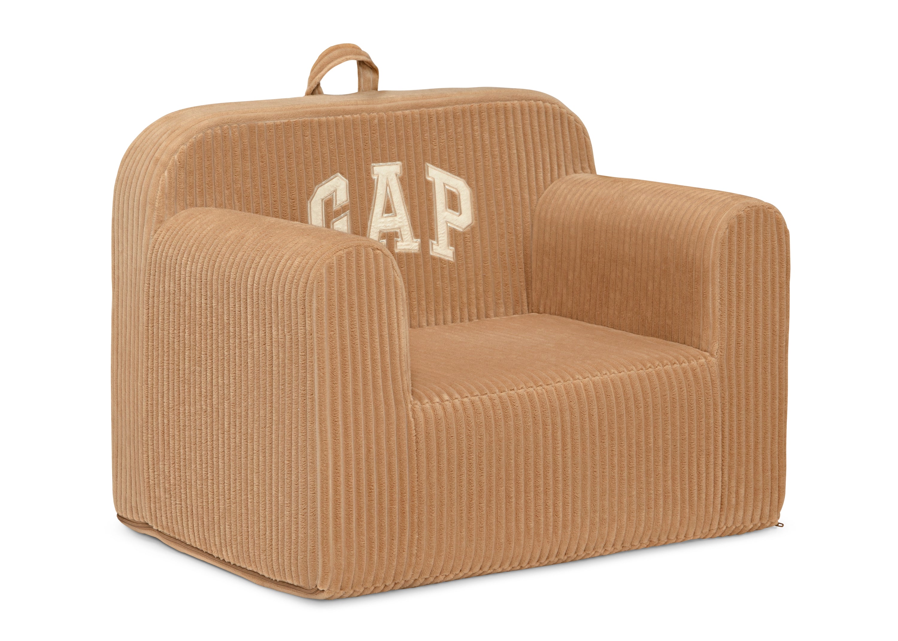 BabyGap Ribbed Velour Chair - Soft & Cozy Nursery Seating for Newborns & Toddlers - Perfect for Bedrooms, Playrooms & Daycare Centers