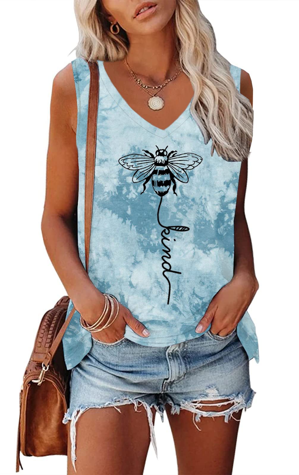 Women's Sleeveless Yoga Tank Tops - Loose Fit Athletic Shirts for Running & Summer Workouts | Breathable Workout Tops for Gym, Yoga, and Outdoor Activities