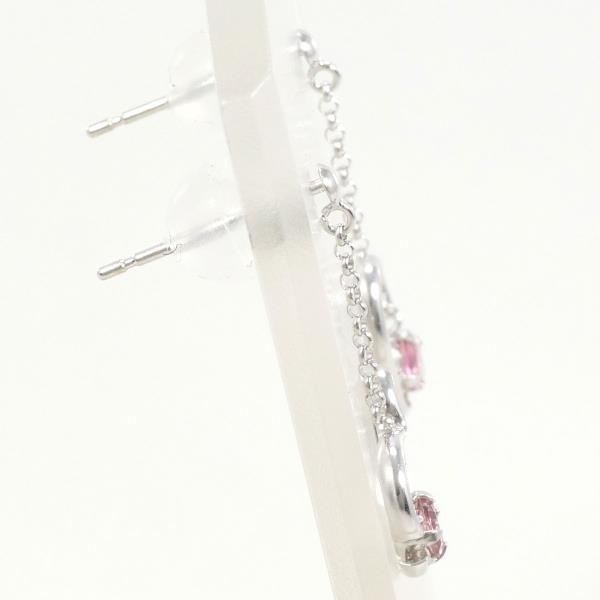 14K White Gold Pink Tourmaline Stud Earrings - Dainty Gemstone Jewelry for Women - Perfect for Valentine's Day, Anniversary & Special Occasion Gifts