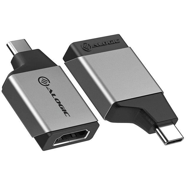 ALOGIC Ultra Mini USB C to HDMI Adapter 4K 60Hz - Compact USB Type C to HDMI Converter for MacBook Pro, Dell XPS, iPad Pro - Perfect for Home Office, Presentations & Gaming