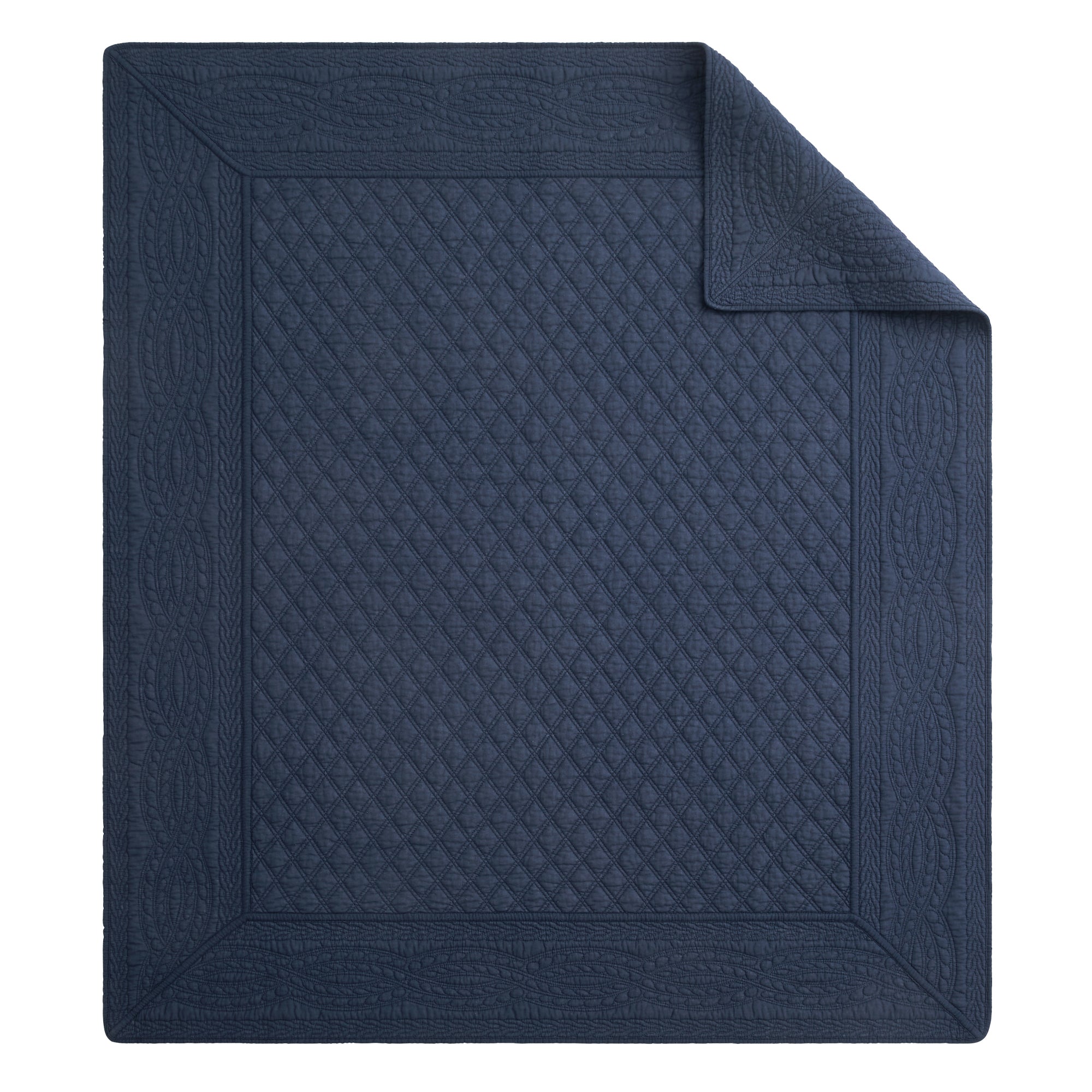 Cozy Ballou Quilted Throw Blanket - Soft Lightweight Bedspread for Couch, Sofa & Bed - Perfect for Home Decor, Gift Giving & Winter Warmth