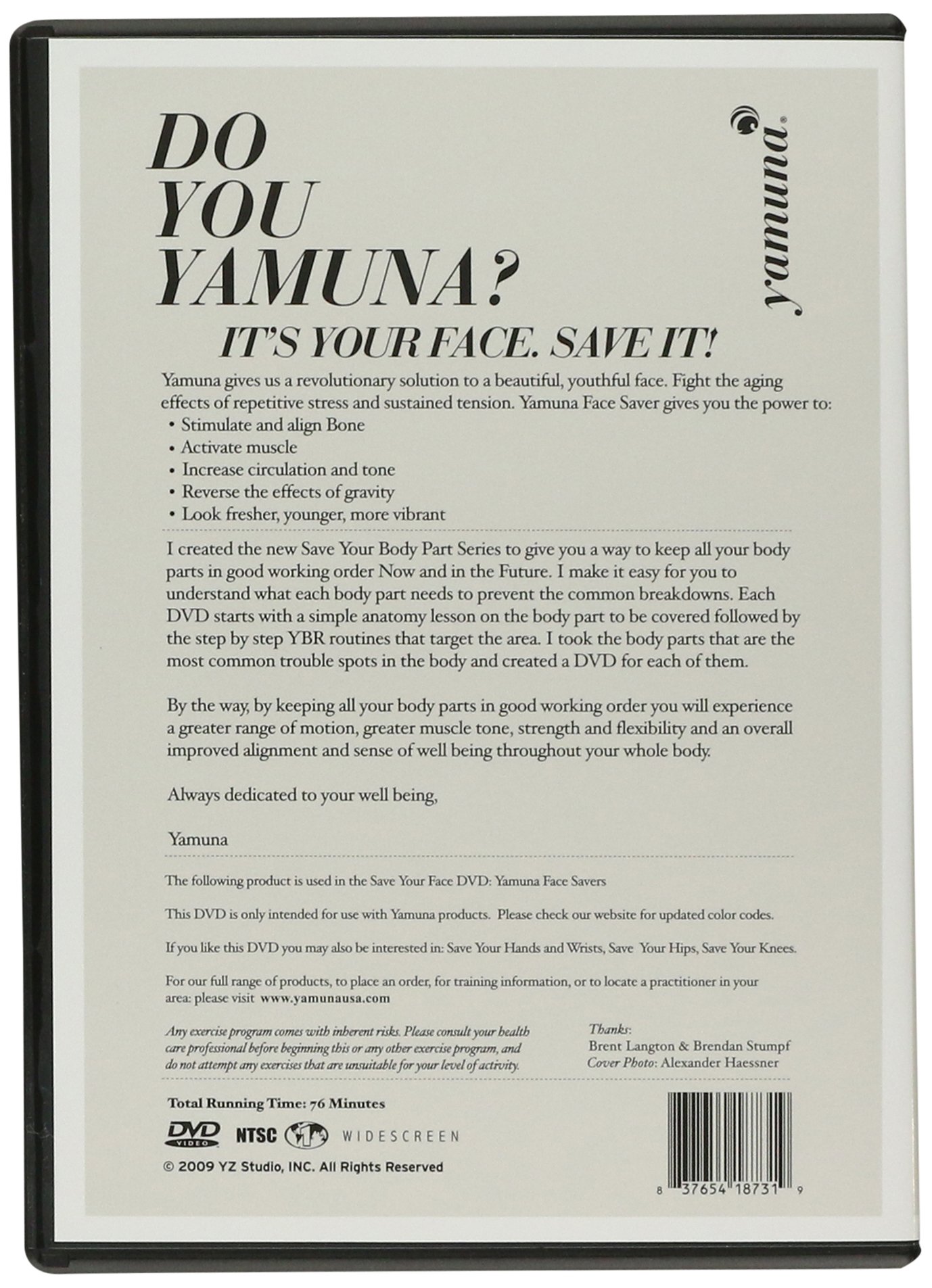 Yamuna Body Rolling Save Your Face Kit - Facial Muscle Therapy & Relaxation for Wrinkle Reduction & Skin Tightening - Perfect for Home Spa & Self-Care Routine