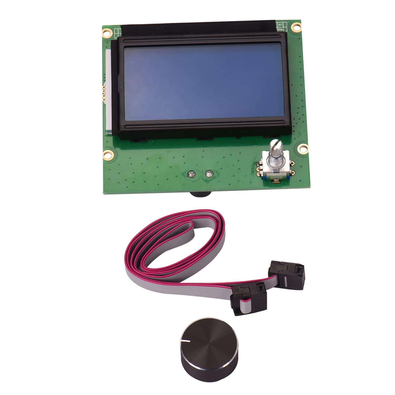 3D Printer LCD Screen Replacement for Ender 3 & Ender 3 Pro - High-Quality Display Board with Cable - Perfect for DIY Repairs & Upgrades | Compatible with Creality 3D Printers