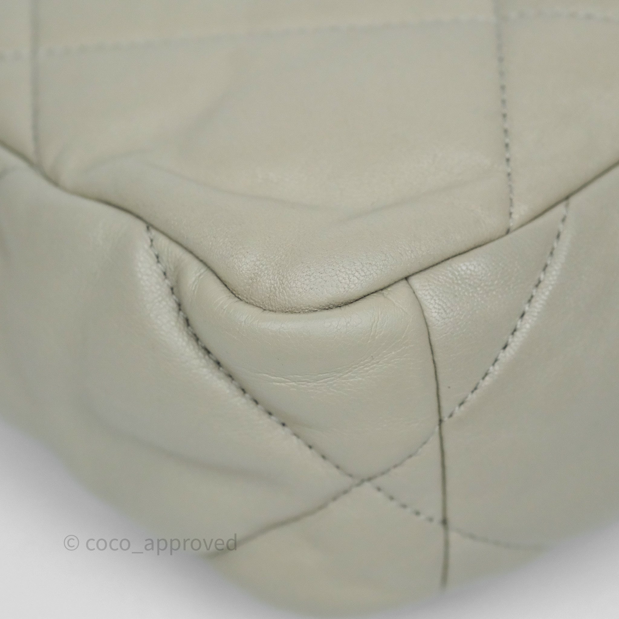 Chanel 19 Small Handbag in Sage Grey with Mixed Hardware - Luxury Crossbody Bag for Women, Perfect for Date Night & Evening Events