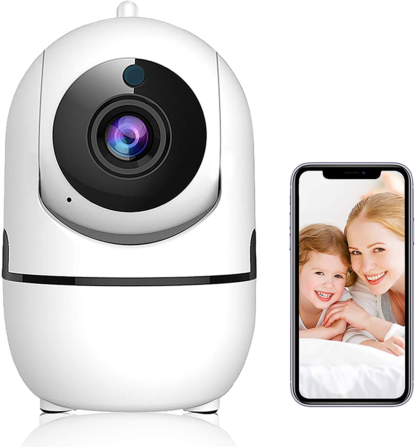 Best Wireless Security Camera for Home & Outdoor Use - HD 1080P, Night Vision, Motion Detection, 2-Way Audio, Weatherproof - Ideal for Baby Monitor, Pet Camera, and Home Surveillance