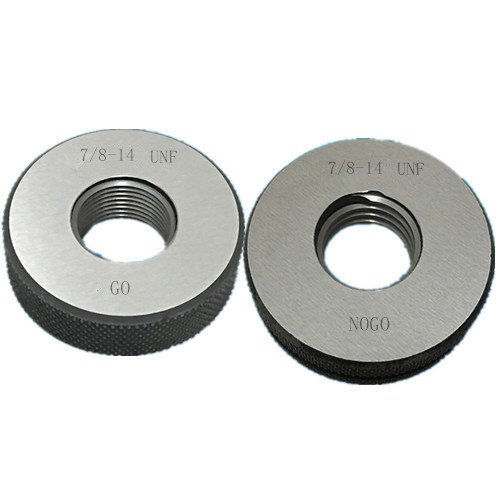 7/8-14 UNF Thread Ring Gauge 2A GO NOGO Set - 100% Calibrated | Fast FedEx Shipping (4-Day Delivery) | Perfect for Precision Machining & Quality Control