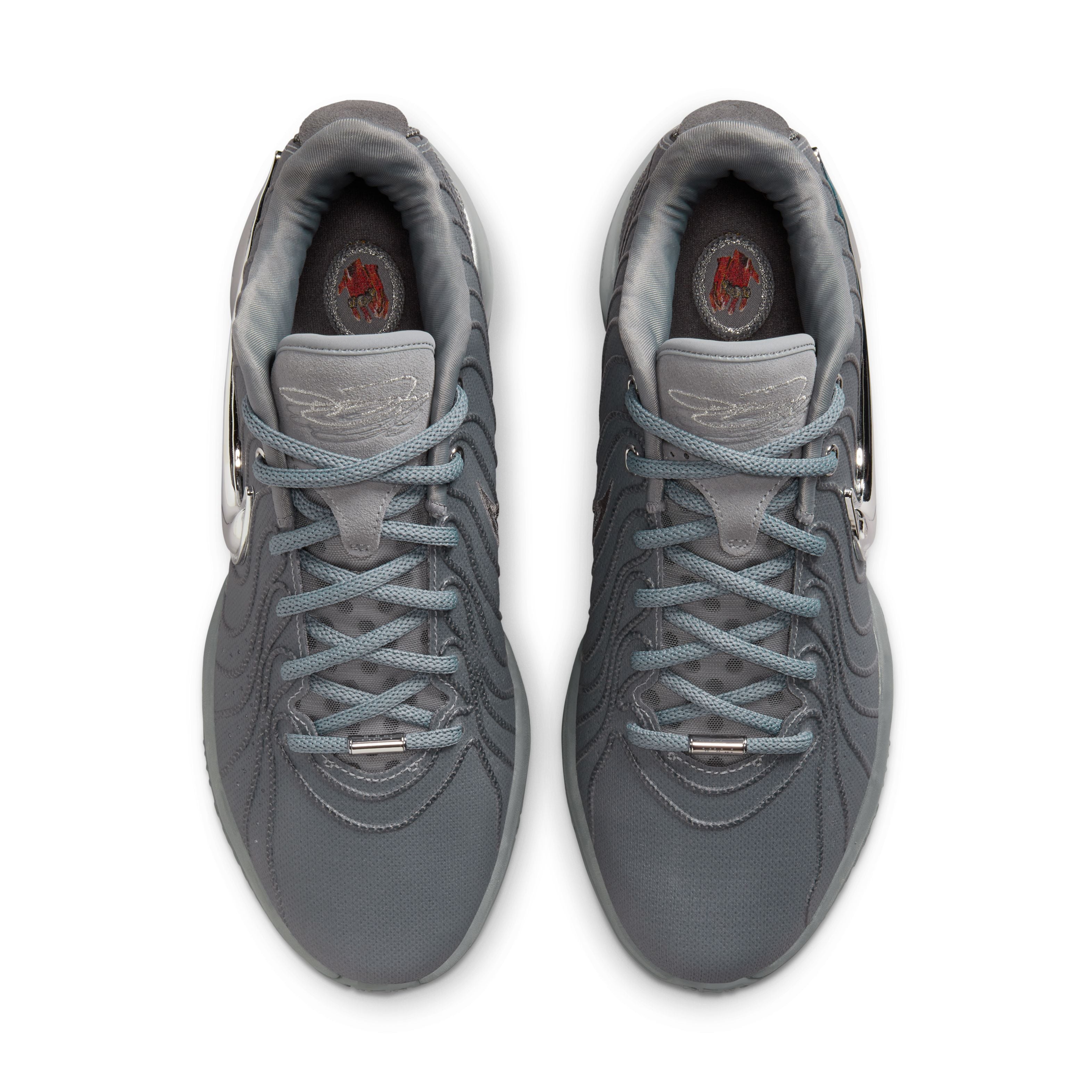 Lebron XXI EP 'Cool Grey' Basketball Shoes - Men's High-Performance Sneakers for Indoor & Outdoor Courts - Perfect for Training, Games, and Streetwear Fashion