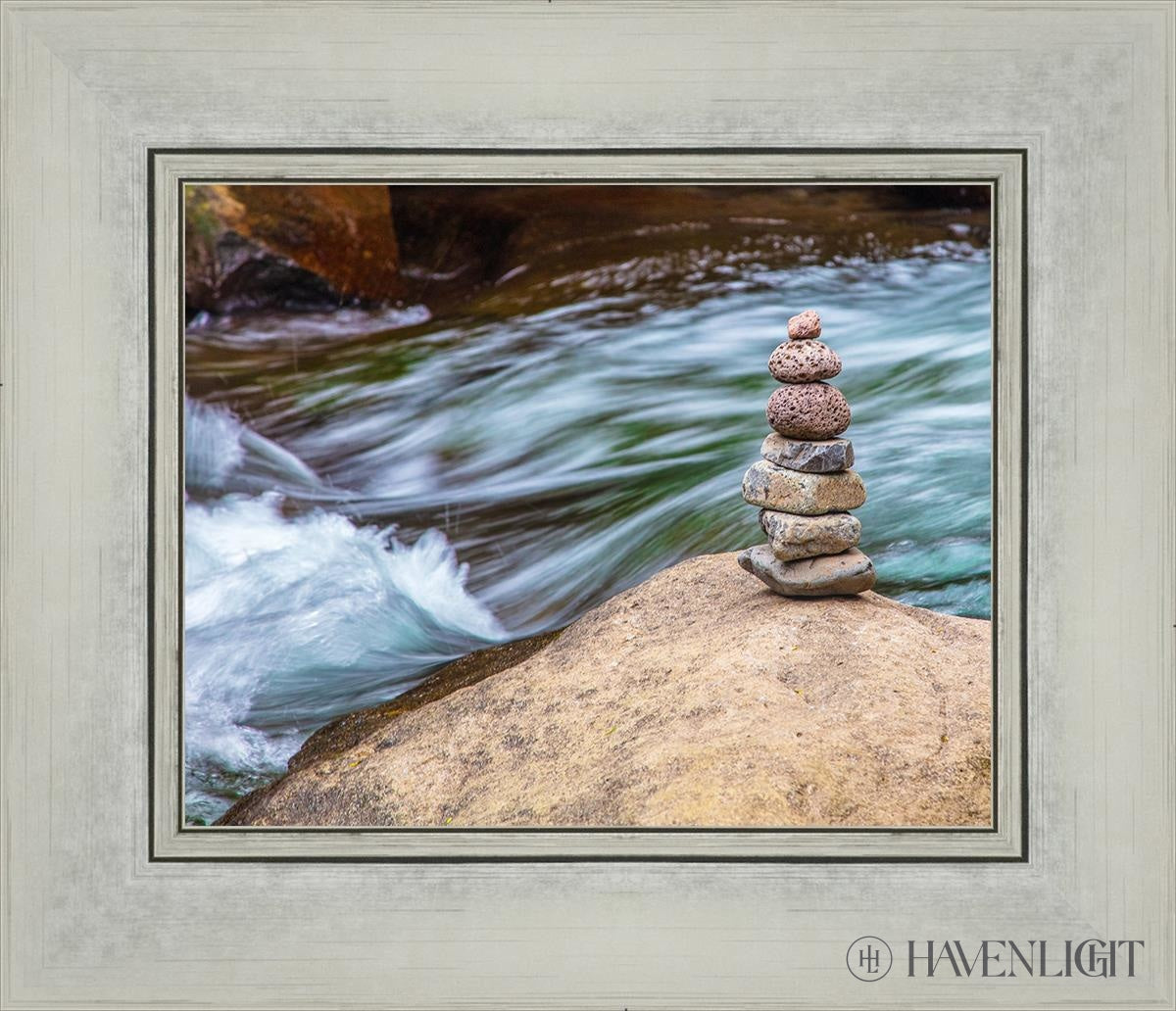 Cairn Meditation Stones - Natural Balancing Stones for Mindfulness, Stress Relief & Yoga - Perfect for Home, Office & Outdoor Meditation Practice