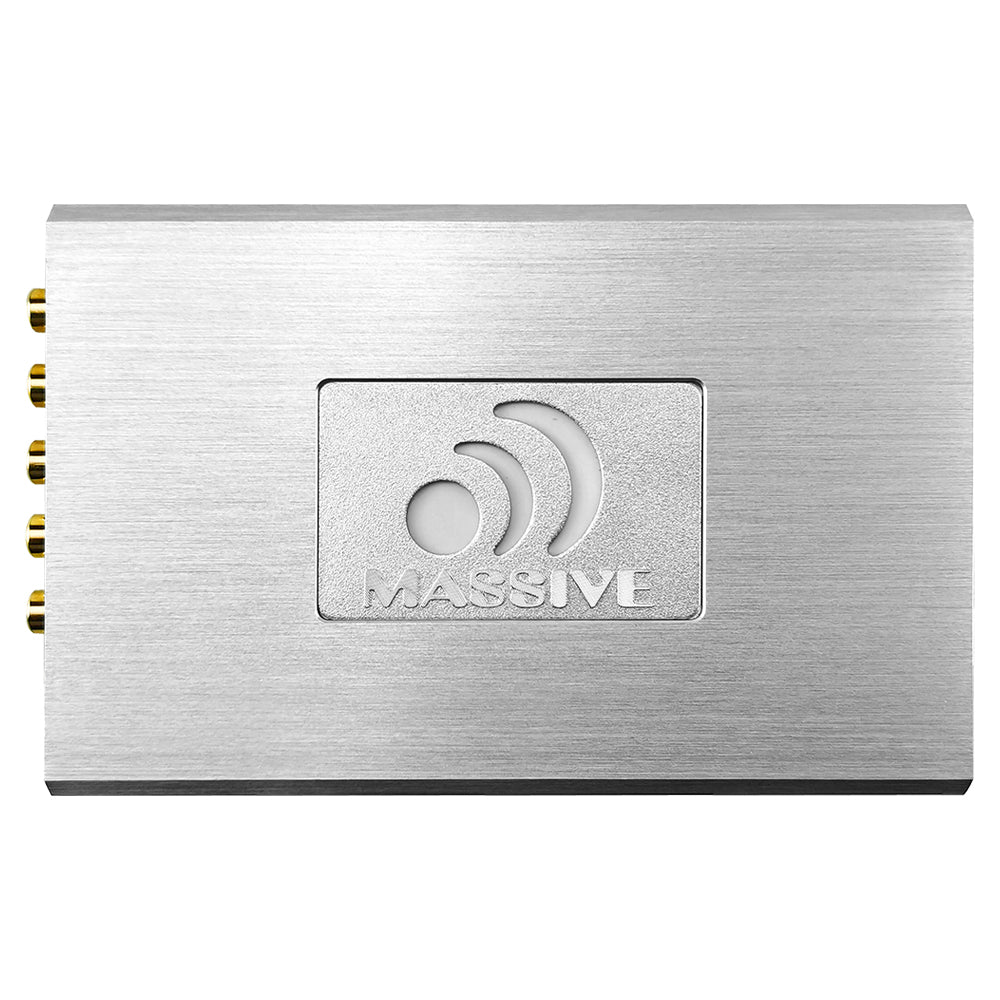 DSP 1 Digital Signal Processor with Built-In 4 Channel Amplifier - Perfect for Car Audio Systems & Home Theater Setups