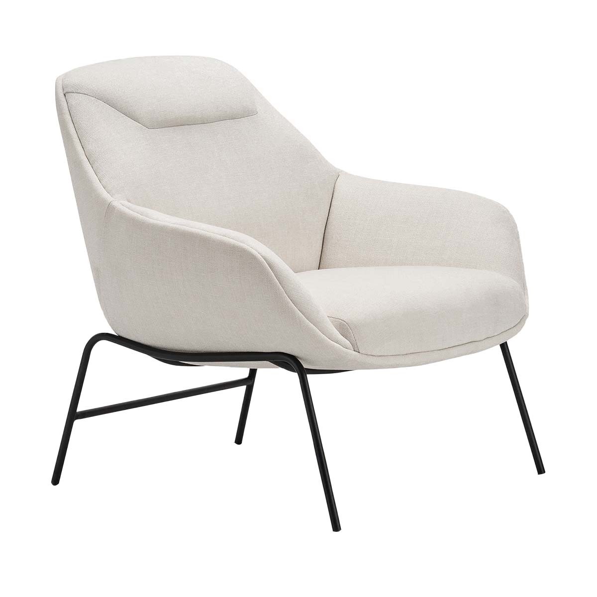 Luxury Designer Fabric Armchair - Modern Upholstered Accent Chair for Living Room, Bedroom & Office - Comfortable & Stylish Home Decor Furniture