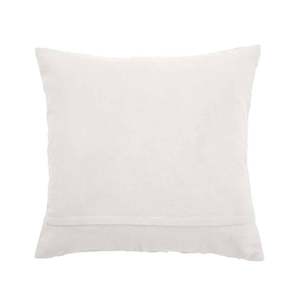 Premium Durack Cushion 45x45cm (18x18 Inches) - Soft Ivory Decorative Throw Pillow for Sofa, Bed & Home Decor - Breathable Cotton Cover with Hidden Zipper - Perfect for Living Room, Bedroom & Outdoor Furniture