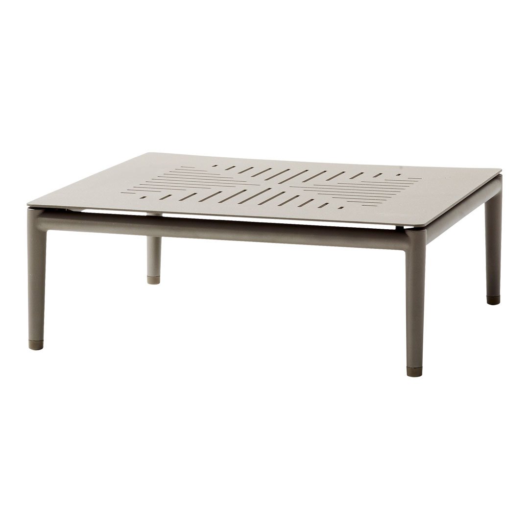 Modern Conic Outdoor Coffee Table - Durable Weather-Resistant Patio Furniture for Garden, Poolside & Backyard Relaxation