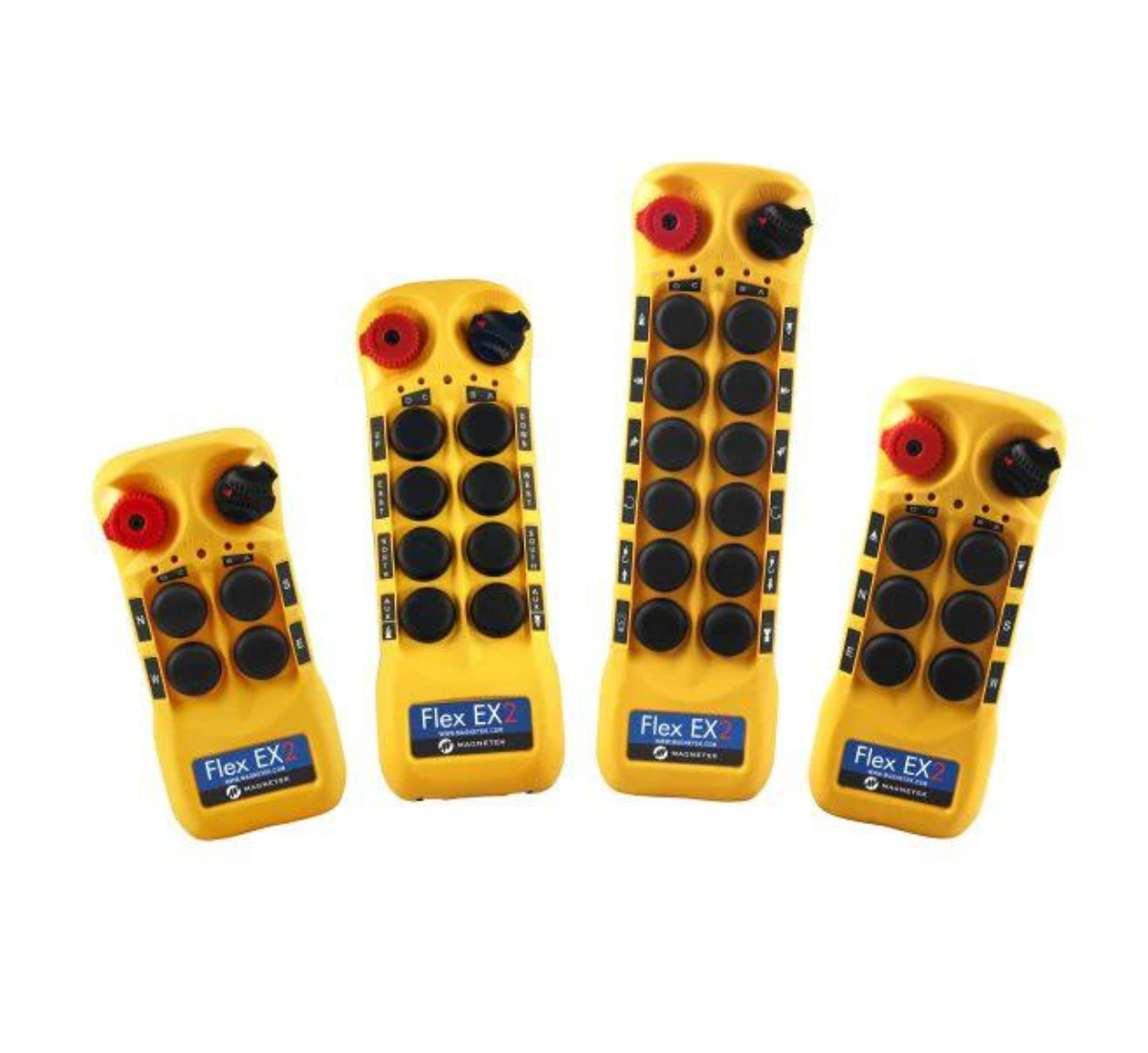 Magnetek Flex WAVE Replacement Handsets - Compatible Two-Way Radio Accessories for Clear Communication | Ideal for Construction, Warehousing & Security Teams