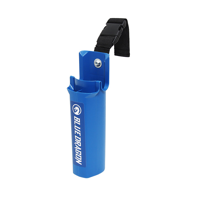 Blue Dragon Belt Bucket with Clip - Portable Storage for Tools, Fishing Gear & Outdoor Accessories - Perfect for Hiking, Camping & DIY Projects