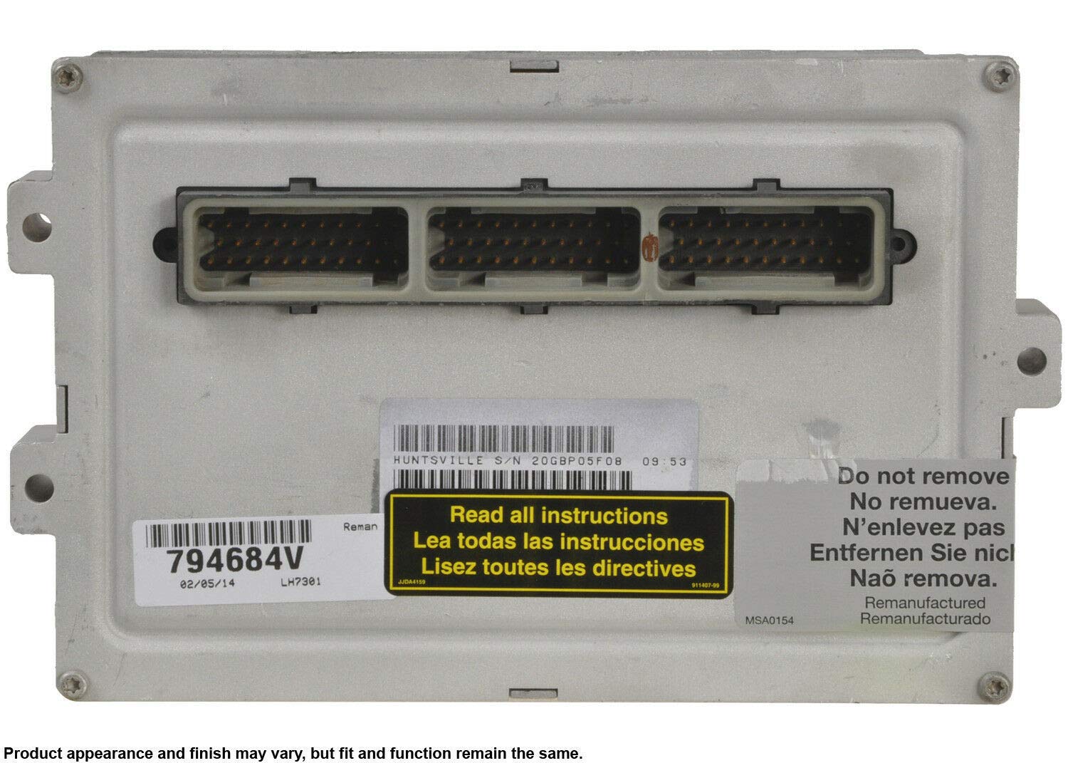 A1 Cardone 79-0492V Engine Control Module (ECM) - Replacement ECU for Smooth Engine Performance | Compatible with Multiple Vehicle Models | Perfect for Engine Diagnostics & Performance Tuning