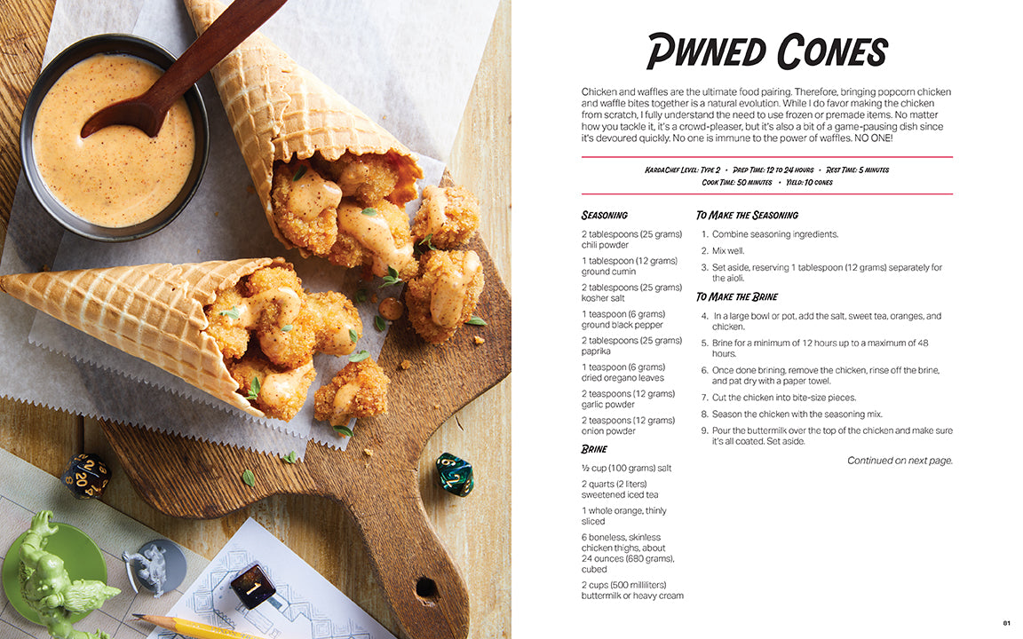 The Ultimate Gamers Cookbook - Easy & Delicious Recipes for Busy Gamers - Perfect for Gaming Nights & Esports Events