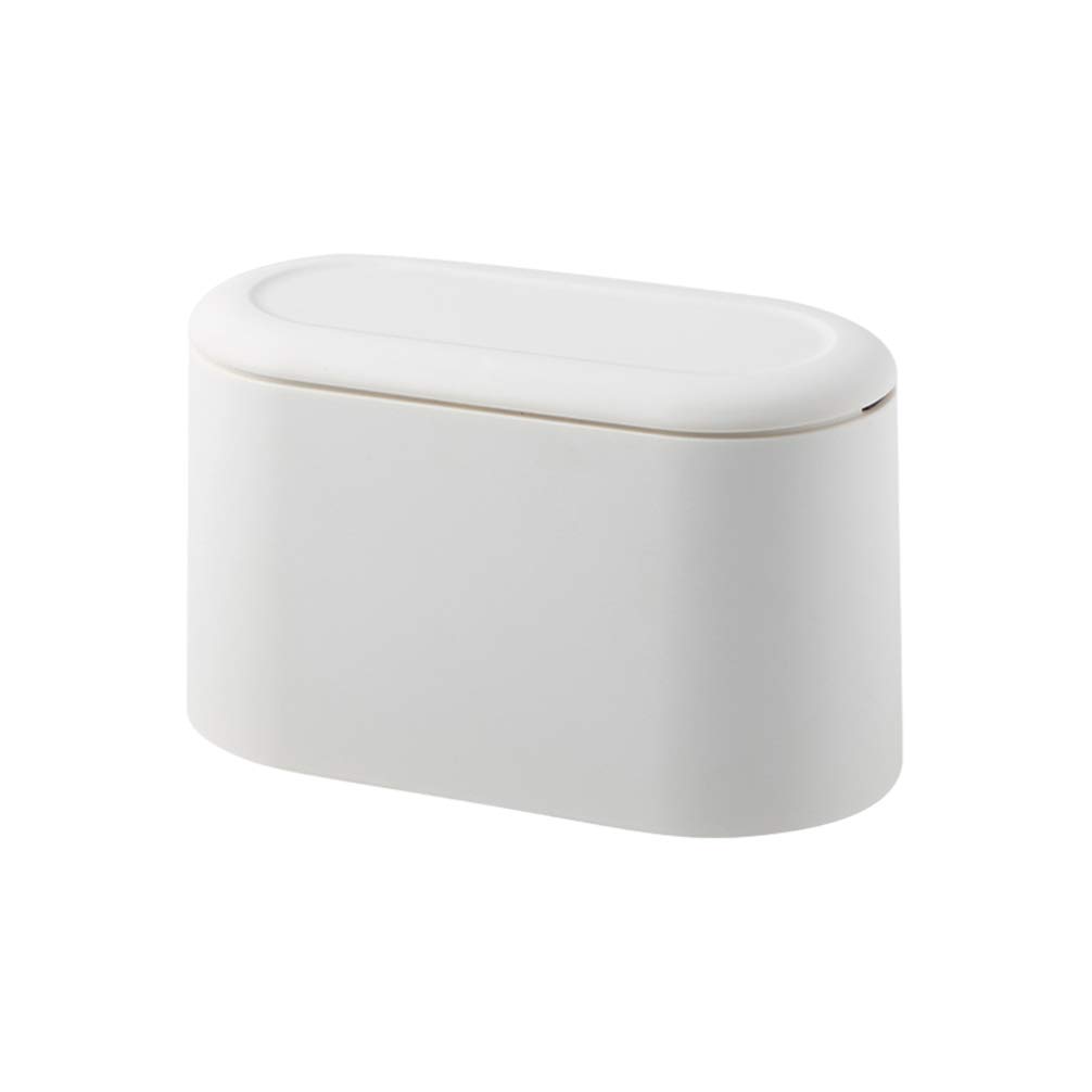 1pc Small Desktop Trash Can - Mini Table Waste Bin for Office, Home & Kitchen - Compact Garbage Can for Paper, Snacks & Small Waste - Perfect for Desk, Counter & Workspace