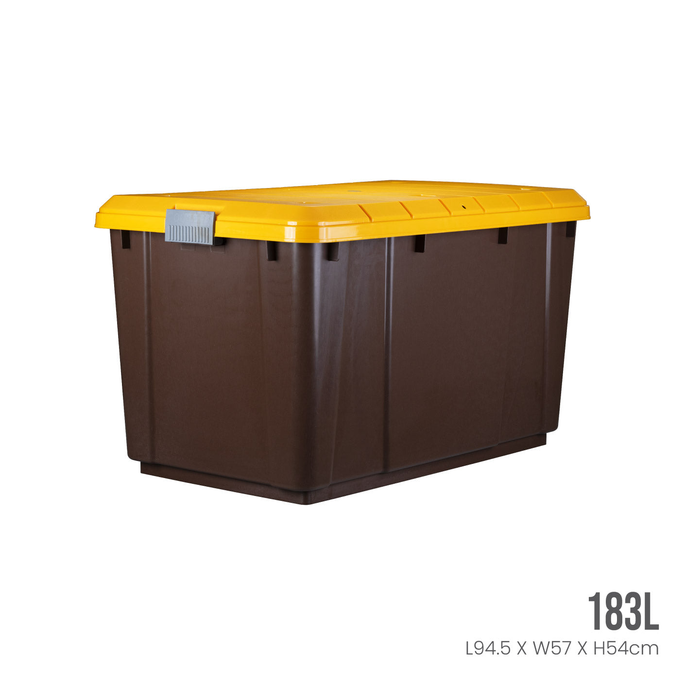 Heavy-Duty XXL RUGGED BOX (8707) - Durable Storage Container for Outdoor Gear, Tools & Equipment - Perfect for Camping, Garage Organization & Industrial Use