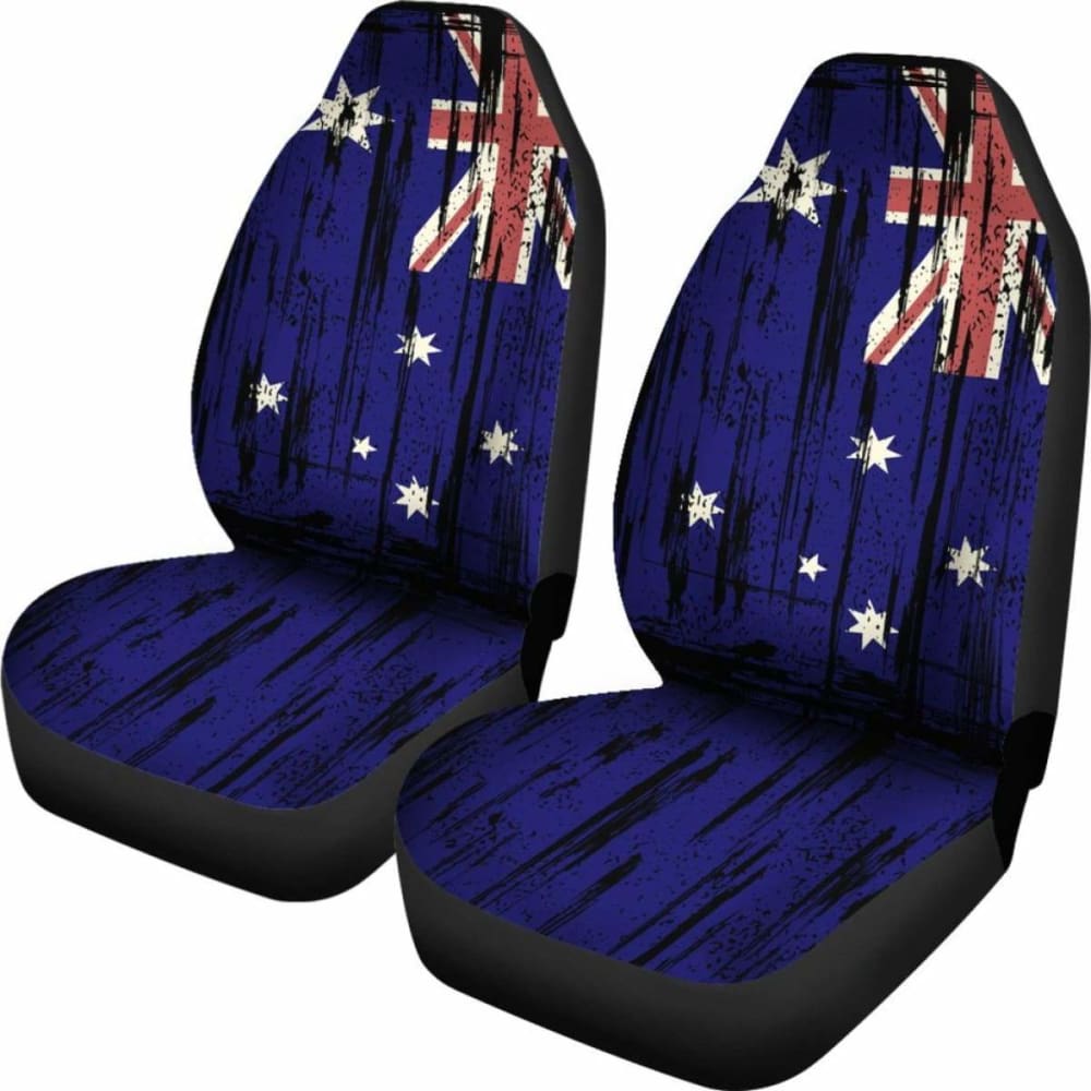 Australia Grunge Flag Car Seat Cover - Durable & Stylish for Cars, Trucks & SUVs - Perfect for Road Trips & Daily Commutes
