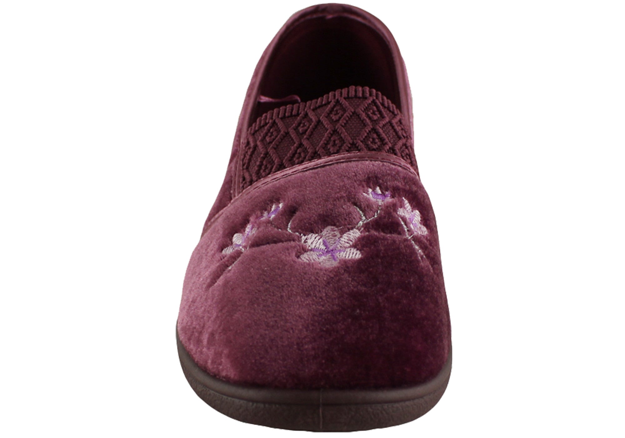 Grosby Sasha Women's Comfortable Indoor Slippers - Soft Plush House Shoes for Relaxing at Home, Lounging & Cozy Winter Wear