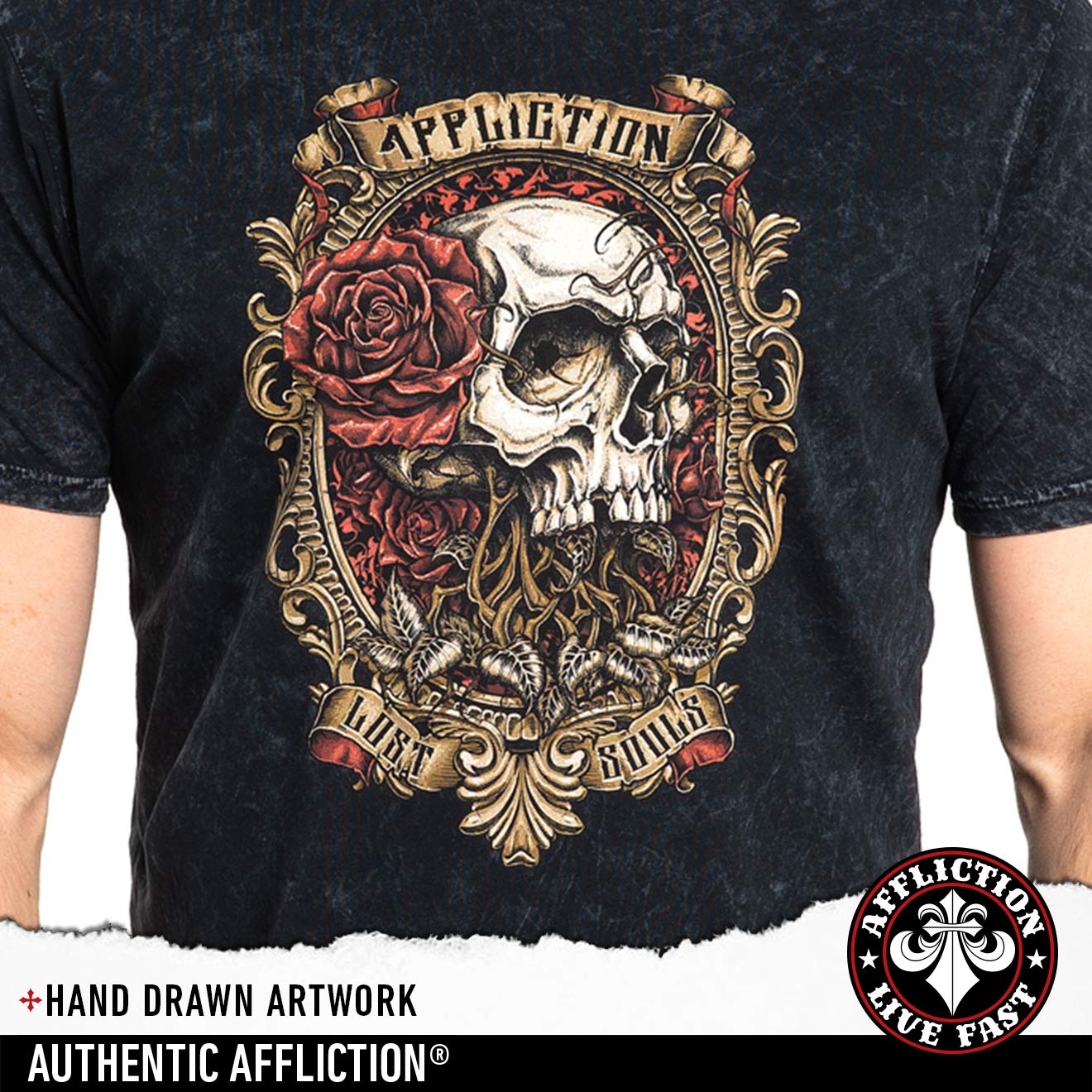 Affliction Men's T-Shirts - Core Classic Graphic Tees for Casual Wear | Trendy Streetwear & Everyday Comfort