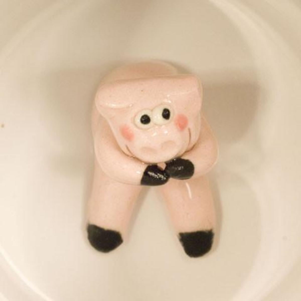 Swayze Cheer Up Pig Mug - Funny Coffee Cup for Tea & Hot Drinks - Perfect Gift for Animal Lovers & Office Use
