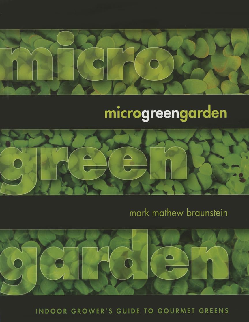 Microgreen Garden Kit - Indoor Growing System for Fresh Gourmet Greens | Perfect for Home Gardening, Healthy Eating & Urban Farming