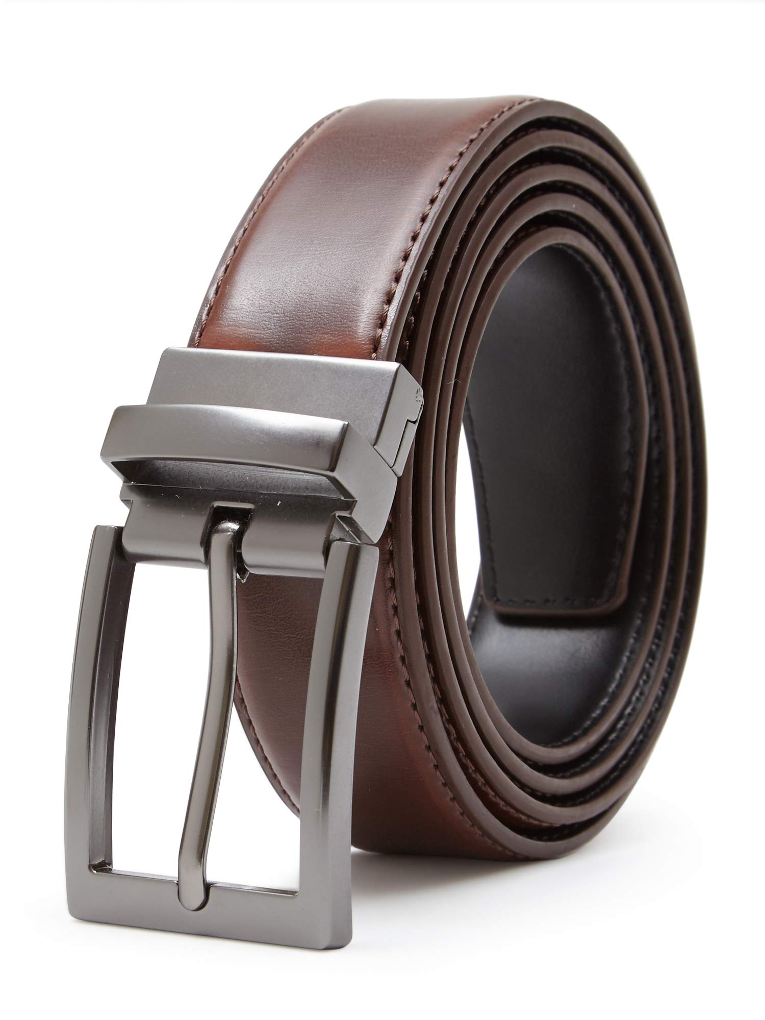 Premium Marino Reversible Leather Belt for Men - 1.25