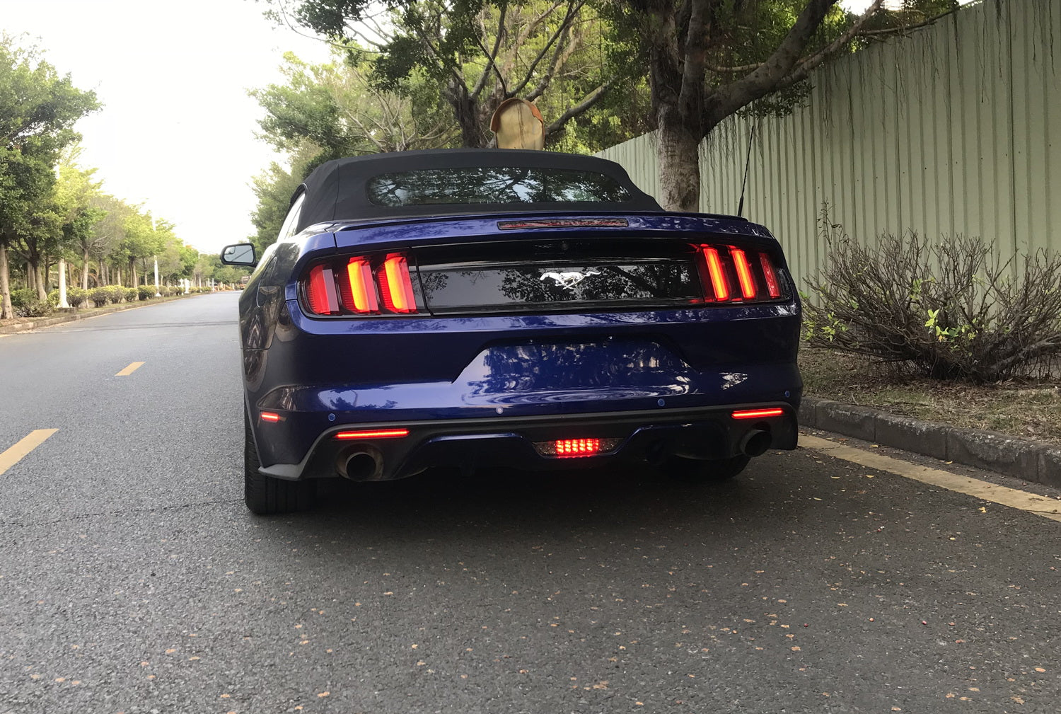 Euro Spec Clear Lens Full LED Rear Backup Reverse Light for 2015-2017 Ford Mustang - Bright Reverse Lighting for Night Parking & Garage Backing