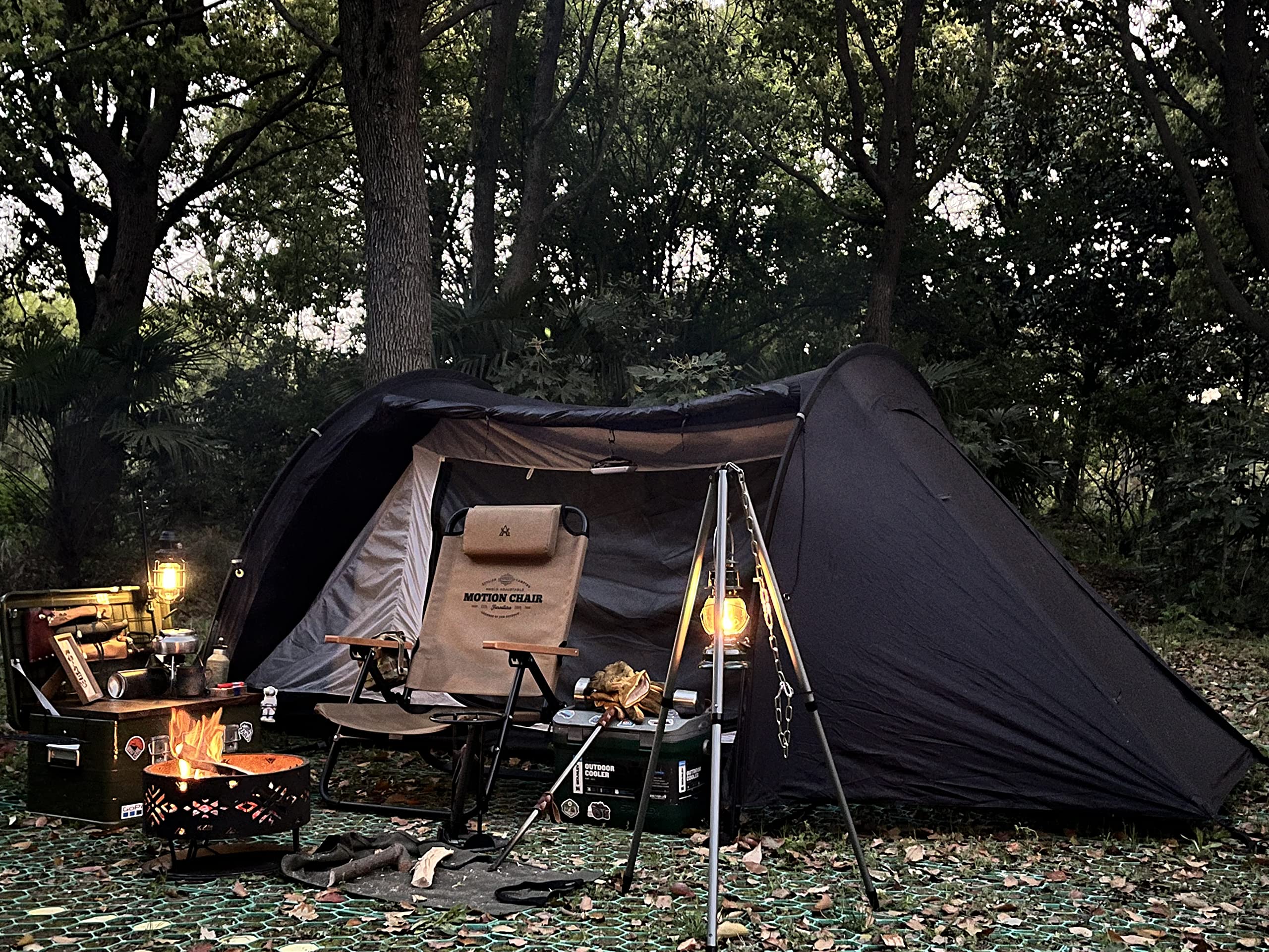 OneTigris COMETA Windproof Waterproof Camping Tent - Detachable Mesh Inner Tent & Carry Bag Included - Easy Setup Lightweight Backpacking Tent for Hiking, Beach, Picnic, Family Outdoor Adventures