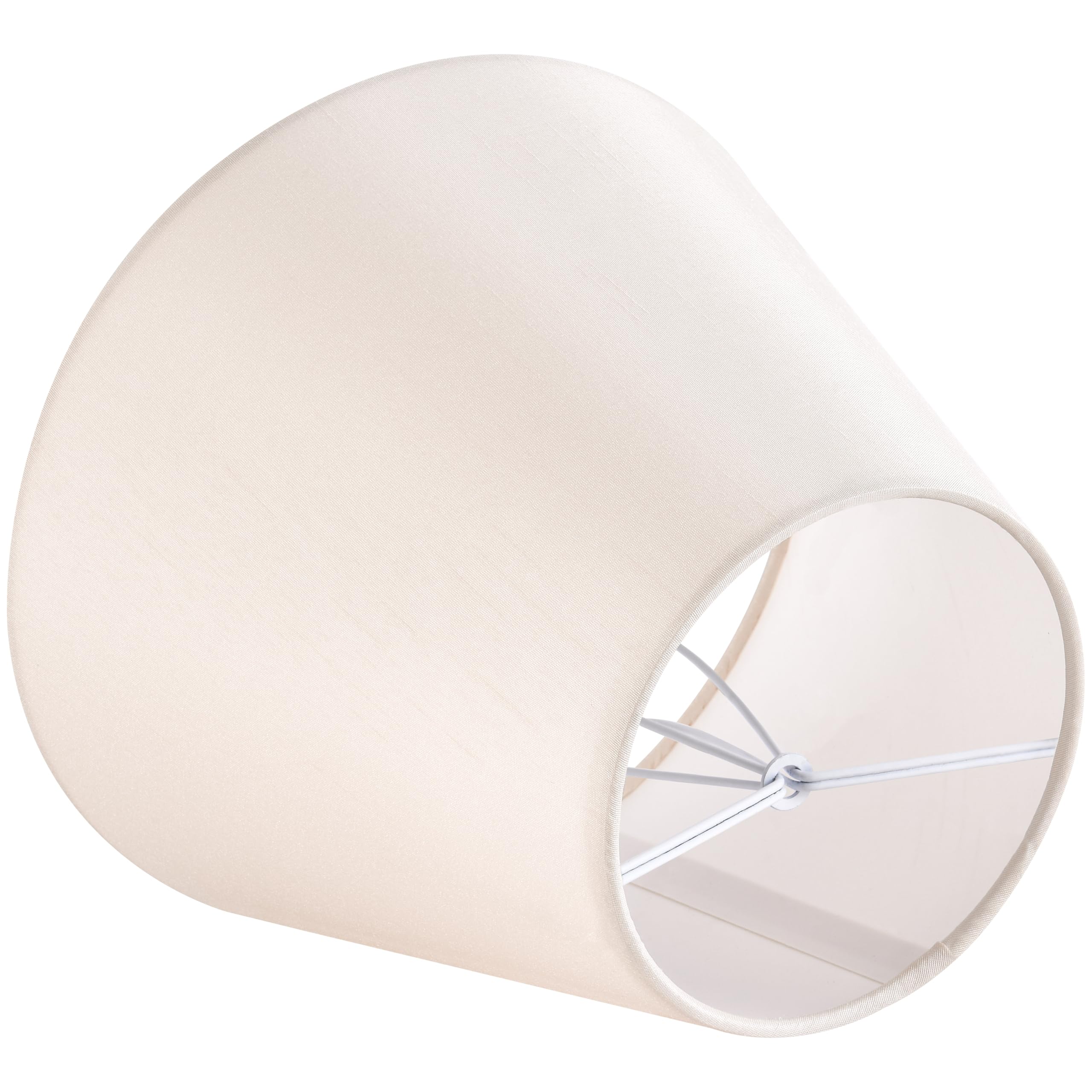 Set of 5 Cream Chandelier Lamp Shades, 4