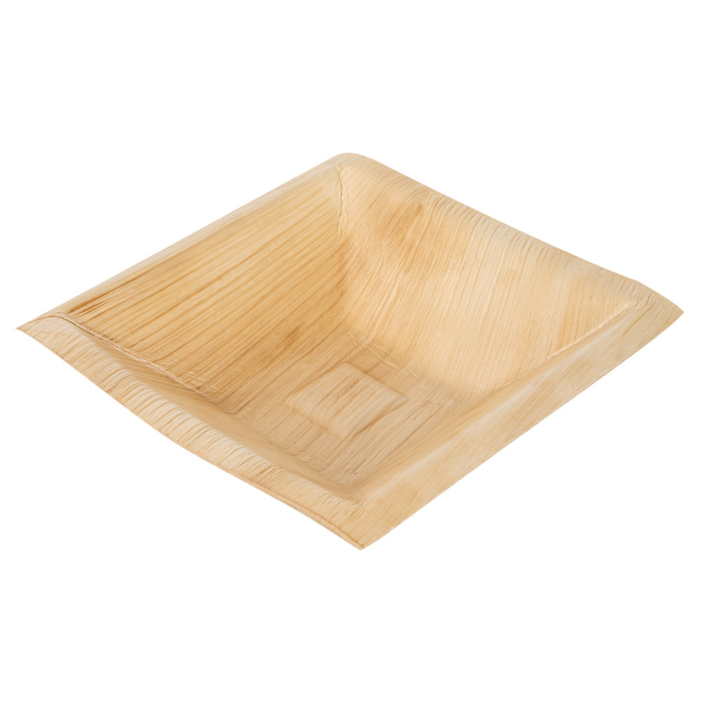 Eco-Friendly 12 oz Square Palm Leaf Bowls & 3.5
