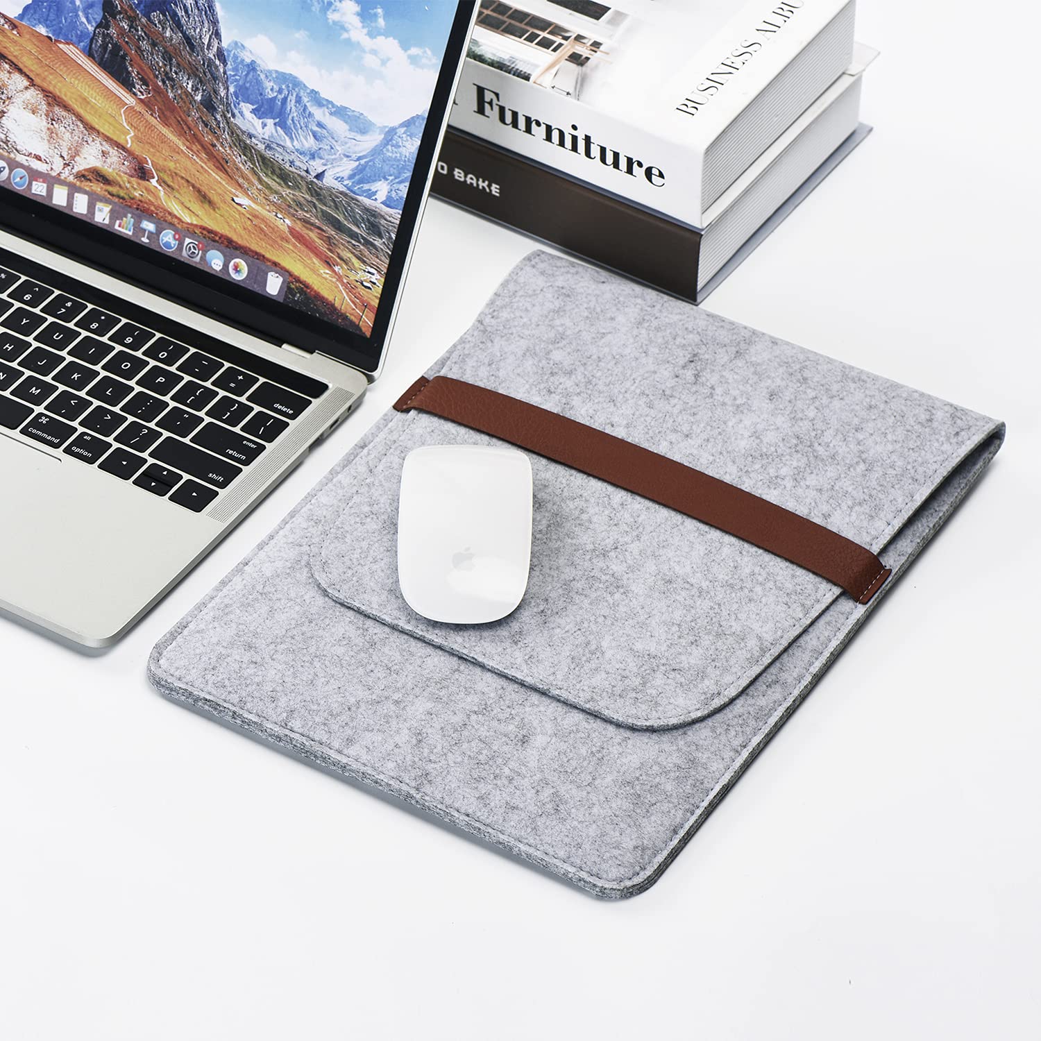 13-13.3 Inch Vertical Laptop Sleeve Case for MacBook Air 13-inch, MacBook Pro 13