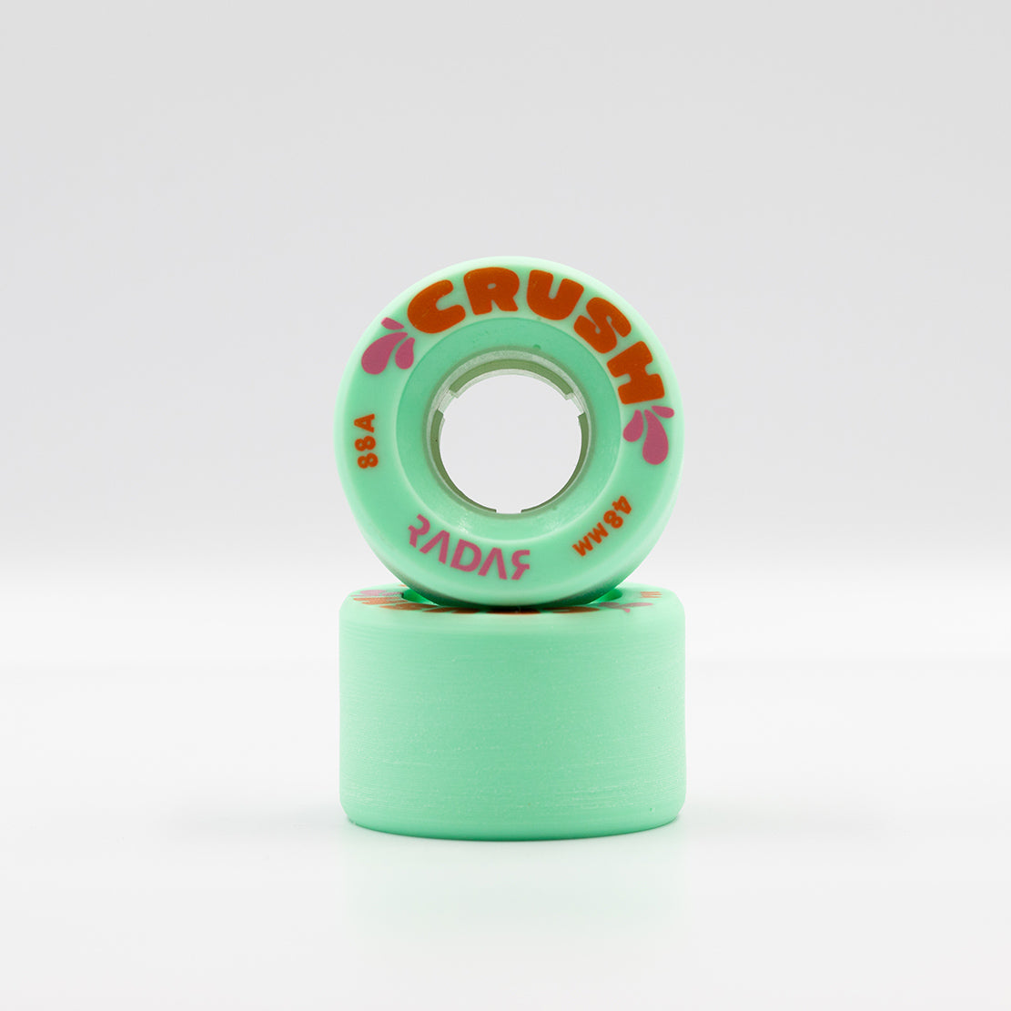 Radar Crush 48mm Skateboard Wheels 4-Pack – High-Performance Wheels for Smooth Cruising & Street Skating